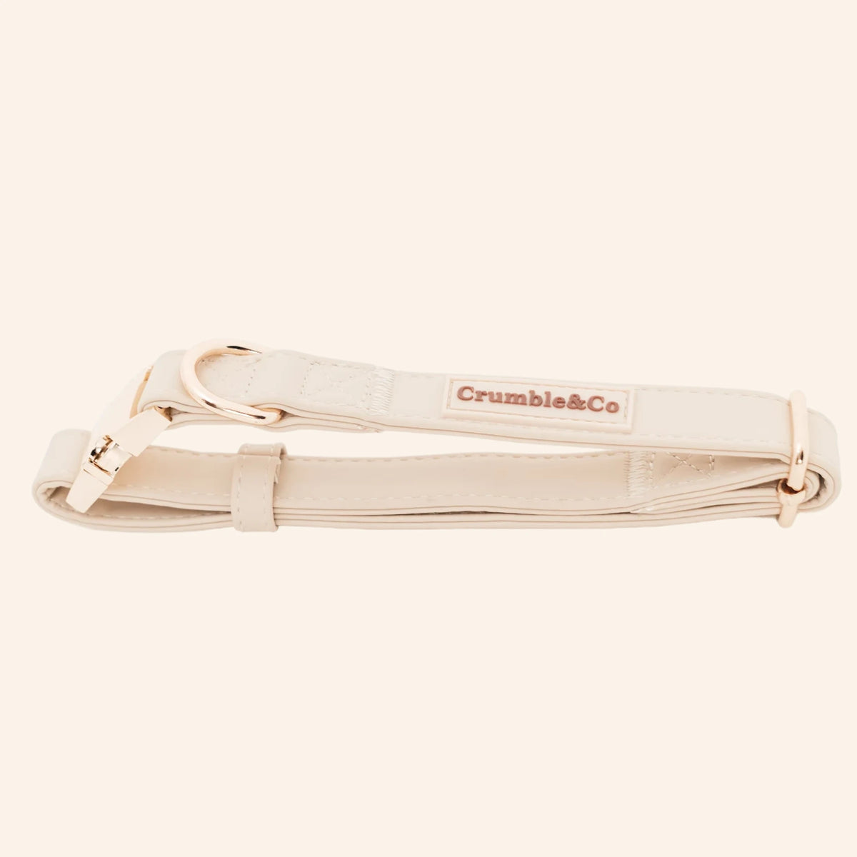 Biscuit PU Leather Lead
