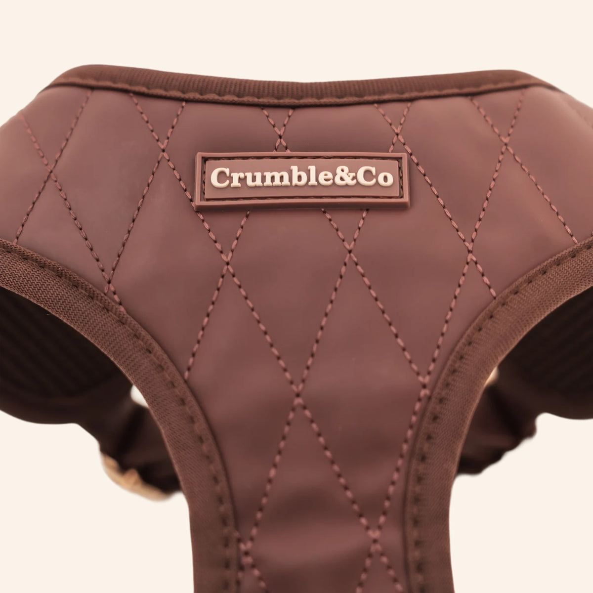 Espresso PU Leather Harness
